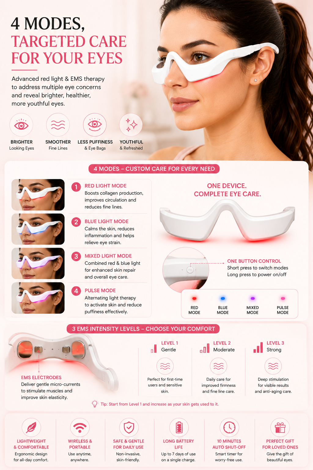 Revitalize Your Eyes: Ultimate Eye Massager for Fatigue Relief and Relaxation