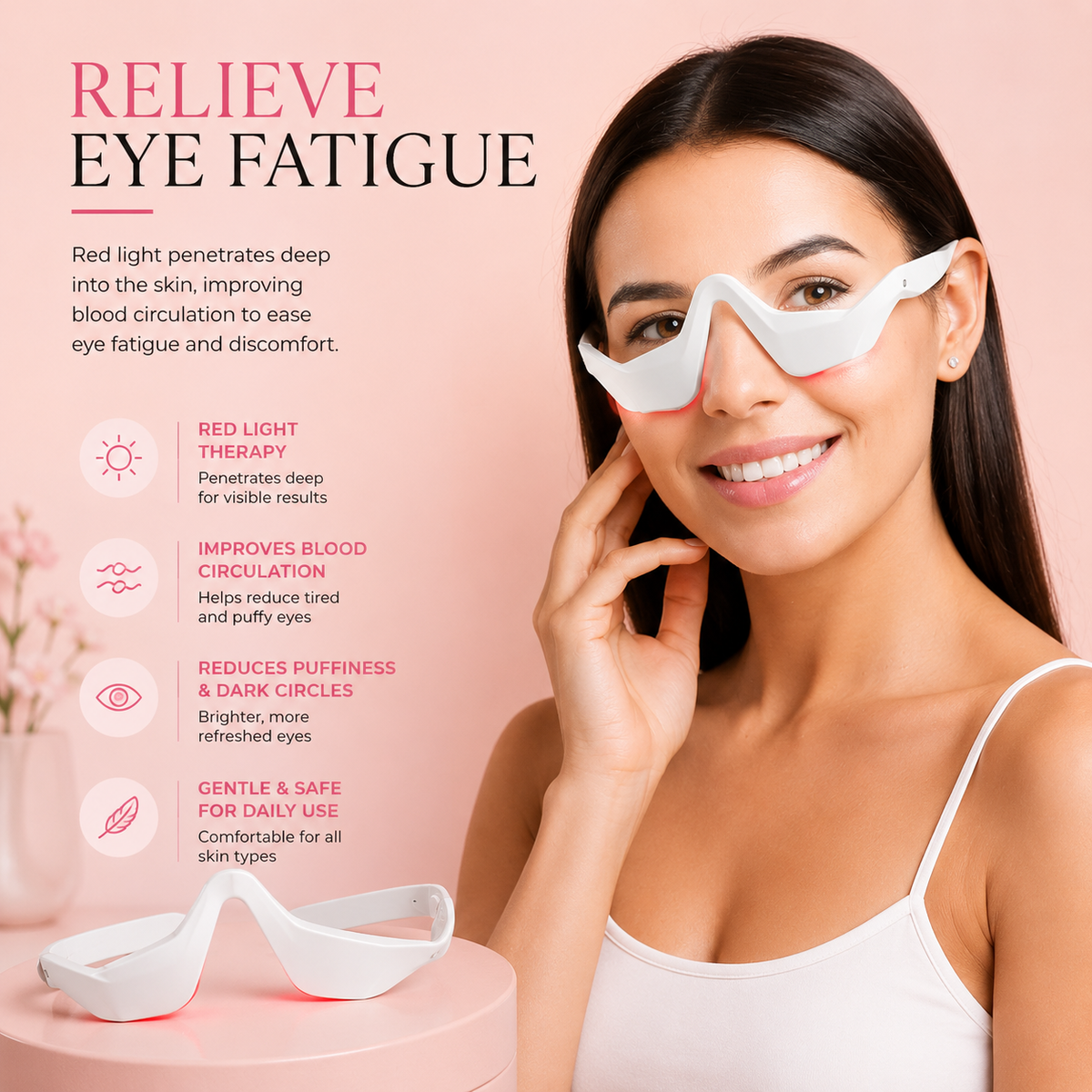 Revitalize Your Eyes: Ultimate Eye Massager for Fatigue Relief and Relaxation